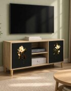 vidaXL ТВ шкаф BREMEN 102 x 33 x 50 см Сонома Инженерна дървесина