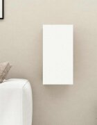 vidaXL ТВ шкаф бял 305x30x60 см инженерно дърво