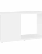 vidaXL ТВ шкаф бял 60x24x32 см инженерно дърво
