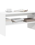 vidaXL ТВ шкаф бял 60x40x40 cm Инженерна дървесина