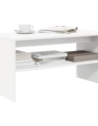 vidaXL ТВ шкаф бял 80x40x40 см ПДЧ