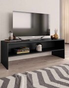 vidaXL ТВ шкаф черен 120x40x40 см инженерно дърво