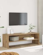 vidaXL ТВ шкаф дъб артизан 120x40x40 см инженерно дърво