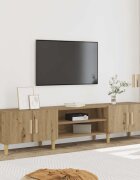vidaXL ТВ шкаф дъб артизан 180x315x40 см инженерно дърво