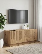 vidaXL ТВ шкаф Дъб артизан Инженерна дървесина