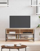 vidaXL ТВ шкаф дъб сонома 100x35x45 см инженерно дърво