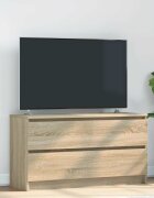 vidaXL ТВ шкаф Дъб Сонома 100x35x54 cm Инженерна дървесина
