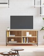vidaXL ТВ шкаф дъб сонома 100x40x50 см инженерно дърво