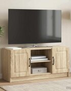 vidaXL ТВ шкаф Дъб сонома 102 x 345 x 47 см Инженерна дървесина