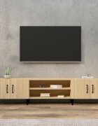vidaXL ТВ шкаф дъб сонома 180x315x40 см инженерно дърво