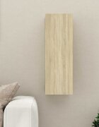 vidaXL ТВ шкаф дъб сонома 305x30x90 см инженерно дърво
