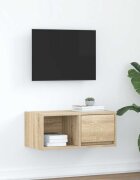 vidaXL ТВ шкаф Дъб Сонома 60x31x255 cm Инженерна дървесина