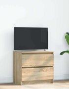 vidaXL ТВ шкаф Дъб Сонома 60x35x54 cm Инженерна дървесина