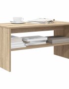 vidaXL ТВ шкаф дъб сонома 80x40x40 см ПДЧ