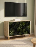 vidaXL ТВ шкаф ELBURG 69 x 33 x 50 см Сонома Инженерна дървесина