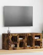 vidaXL ТВ шкаф ELST 100 x 35 x 40 см Димян дъб Инженерна дървесина