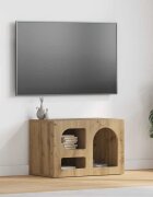 vidaXL ТВ шкаф ELST 60 x 35 x 40 см Дъб Инженерна дървесина