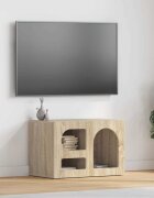 vidaXL ТВ шкаф ELST 60 x 35 x 40 см Сонома дъб Инженерна дървесина