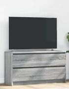 vidaXL ТВ шкаф Grey Sonoma 100x35x54 cm Инженерна дървесина