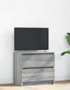 vidaXL ТВ шкаф Grey Sonoma 60x35x54 cm Инженерна дървесина