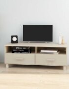 vidaXL ТВ шкаф HAMAR меденокафяв 106x40x40 см борово дърво масив