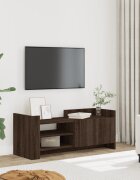 vidaXL ТВ шкаф кафяв дъб 100x35x40 см инженерно дърво