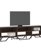 vidaXL ТВ шкаф кафяв дъб 180x34x41 см инженерно дърво