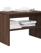vidaXL ТВ шкаф Кафяв дъб 60x40x40 cm Инженерна дървесина