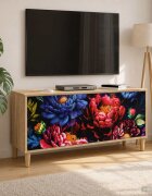 vidaXL ТВ шкаф KIEL 102 x 33 x 50 см Сонома Инженерна дървесина