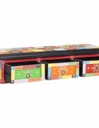 vidaXL ТВ шкаф Многоцветен 100 x 30 x 24 см Масивна дървесина от манго
