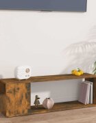 vidaXL ТВ шкаф опушен дъб 100x24x32 см инженерно дърво