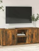 vidaXL ТВ шкаф опушен дъб 100x315x35 см инженерно дърво