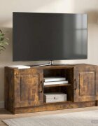 vidaXL ТВ шкаф Опушен дъб 102 x 345 x 47 см Инженерна дървесина