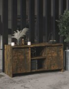 vidaXL ТВ шкаф опушен дъб 102x375x525 см инженерно дърво