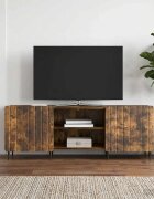 vidaXL ТВ шкаф Опушен дъб 150 x 31 x 52 см Инженерна дървесина