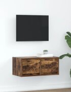 vidaXL ТВ шкаф опушен дъб 60x31x255 cm инженерна дървесина