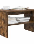 vidaXL ТВ шкаф опушен дъб 60x40x40 см инженерно дърво