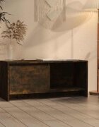 vidaXL ТВ шкаф опушен дъб 90x35x40 см инженерно дърво