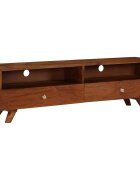 vidaXL ТВ шкаф регенерирано дърво масив 140x30x40 cм