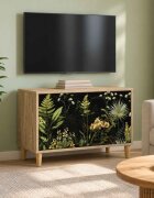 vidaXL ТВ шкаф RHENEN 69 x 33 x 50 см Сонома Инженерна дървесина