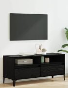 vidaXL ТВ шкаф с чекмедже Черния дъб 100 x 345 x 445 см