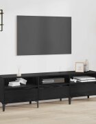 vidaXL ТВ шкаф с чекмедже Черния дъб 150 x 30 x 45 см