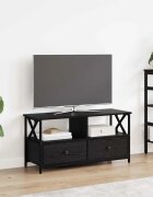 vidaXL ТВ шкаф с чекмедже Черния дъб 90 x 33 x 45 см