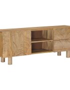 vidaXL ТВ шкаф с чекмедже с рафт със съхранение 110 x 30 x 40 cm