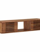 vidaXL ТВ шкаф със съхранение с врата Естествен 105 x 30 x 225 см