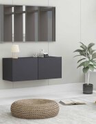 vidaXL | ТВ шкаф | Сив 80 x 30 x 30 см Инженерно дърво