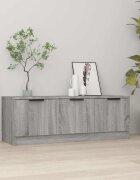 vidaXL ТВ шкаф сив сонома 102x35x365 см инженерно дърво