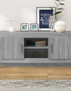 vidaXL ТВ шкаф сив сонома 102x35x45 см инженерно дърво