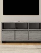 vidaXL ТВ шкаф сив сонома 102x375x525 см инженерно дърво