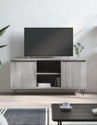 vidaXL ТВ шкаф сив сонома 104x35x50 см инженерно дърво